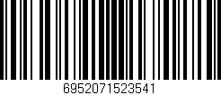 Código de barras (EAN, GTIN, SKU, ISBN): '6952071523541'