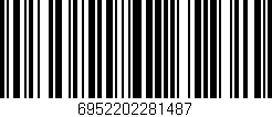 Código de barras (EAN, GTIN, SKU, ISBN): '6952202281487'
