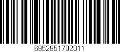 Código de barras (EAN, GTIN, SKU, ISBN): '6952951702011'