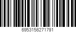Código de barras (EAN, GTIN, SKU, ISBN): '6953156271791'