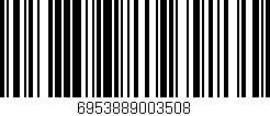 Código de barras (EAN, GTIN, SKU, ISBN): '6953889003508'