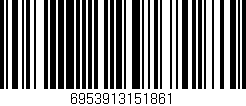 Código de barras (EAN, GTIN, SKU, ISBN): '6953913151861'