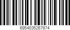 Código de barras (EAN, GTIN, SKU, ISBN): '6954035267874'