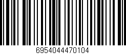Código de barras (EAN, GTIN, SKU, ISBN): '6954044470104'
