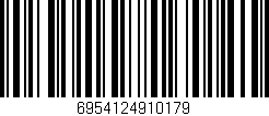 Código de barras (EAN, GTIN, SKU, ISBN): '6954124910179'
