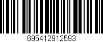 Código de barras (EAN, GTIN, SKU, ISBN): '695412912593'