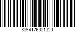 Código de barras (EAN, GTIN, SKU, ISBN): '6954176831323'