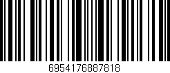 Código de barras (EAN, GTIN, SKU, ISBN): '6954176887818'