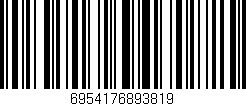 Código de barras (EAN, GTIN, SKU, ISBN): '6954176893819'
