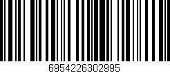 Código de barras (EAN, GTIN, SKU, ISBN): '6954226302995'