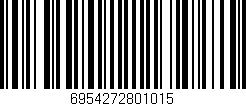 Código de barras (EAN, GTIN, SKU, ISBN): '6954272801015'