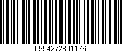 Código de barras (EAN, GTIN, SKU, ISBN): '6954272801176'