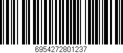 Código de barras (EAN, GTIN, SKU, ISBN): '6954272801237'