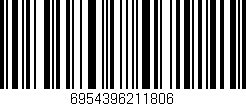 Código de barras (EAN, GTIN, SKU, ISBN): '6954396211806'