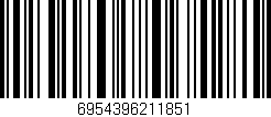 Código de barras (EAN, GTIN, SKU, ISBN): '6954396211851'