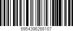 Código de barras (EAN, GTIN, SKU, ISBN): '6954396268107'