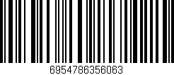 Código de barras (EAN, GTIN, SKU, ISBN): '6954786356063'