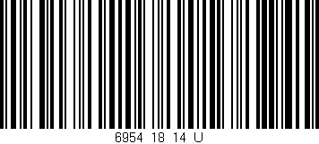 Código de barras (EAN, GTIN, SKU, ISBN): '6954_18_14_U'