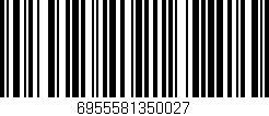 Código de barras (EAN, GTIN, SKU, ISBN): '6955581350027'