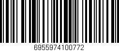 Código de barras (EAN, GTIN, SKU, ISBN): '6955974100772'