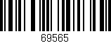 Código de barras (EAN, GTIN, SKU, ISBN): '69565'