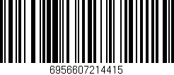 Código de barras (EAN, GTIN, SKU, ISBN): '6956607214415'