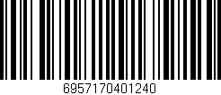 Código de barras (EAN, GTIN, SKU, ISBN): '6957170401240'