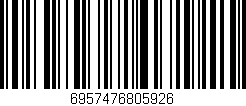 Código de barras (EAN, GTIN, SKU, ISBN): '6957476805926'