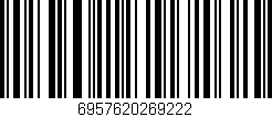 Código de barras (EAN, GTIN, SKU, ISBN): '6957620269222'