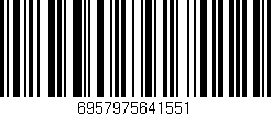 Código de barras (EAN, GTIN, SKU, ISBN): '6957975641551'