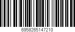 Código de barras (EAN, GTIN, SKU, ISBN): '6958265147210'
