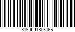 Código de barras (EAN, GTIN, SKU, ISBN): '6959001685065'