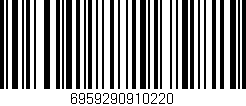Código de barras (EAN, GTIN, SKU, ISBN): '6959290910220'