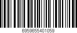 Código de barras (EAN, GTIN, SKU, ISBN): '6959655401059'