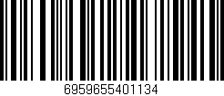 Código de barras (EAN, GTIN, SKU, ISBN): '6959655401134'