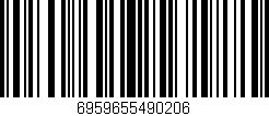 Código de barras (EAN, GTIN, SKU, ISBN): '6959655490206'