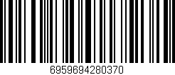 Código de barras (EAN, GTIN, SKU, ISBN): '6959694280370'