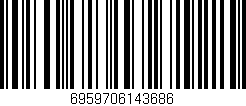 Código de barras (EAN, GTIN, SKU, ISBN): '6959706143686'