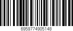 Código de barras (EAN, GTIN, SKU, ISBN): '6959774905148'