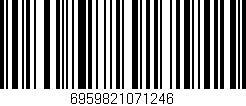 Código de barras (EAN, GTIN, SKU, ISBN): '6959821071246'