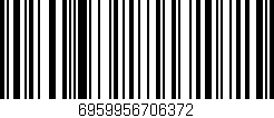 Código de barras (EAN, GTIN, SKU, ISBN): '6959956706372'
