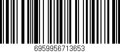 Código de barras (EAN, GTIN, SKU, ISBN): '6959956713653'