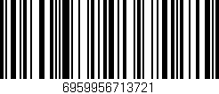 Código de barras (EAN, GTIN, SKU, ISBN): '6959956713721'