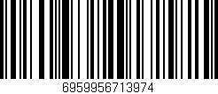 Código de barras (EAN, GTIN, SKU, ISBN): '6959956713974'