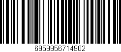 Código de barras (EAN, GTIN, SKU, ISBN): '6959956714902'