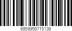 Código de barras (EAN, GTIN, SKU, ISBN): '6959956715138'
