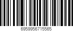 Código de barras (EAN, GTIN, SKU, ISBN): '6959956715565'