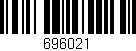 Código de barras (EAN, GTIN, SKU, ISBN): '696021'