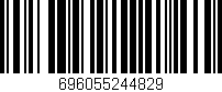 Código de barras (EAN, GTIN, SKU, ISBN): '696055244829'
