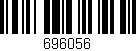 Código de barras (EAN, GTIN, SKU, ISBN): '696056'